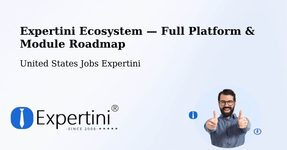 Expertini Ecosystem — Full Platform & Module Roadmap – Cedar Falls